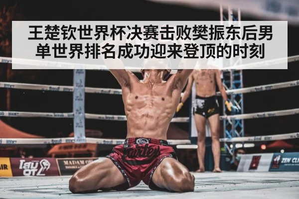 Wang Chuqin celebrating victory